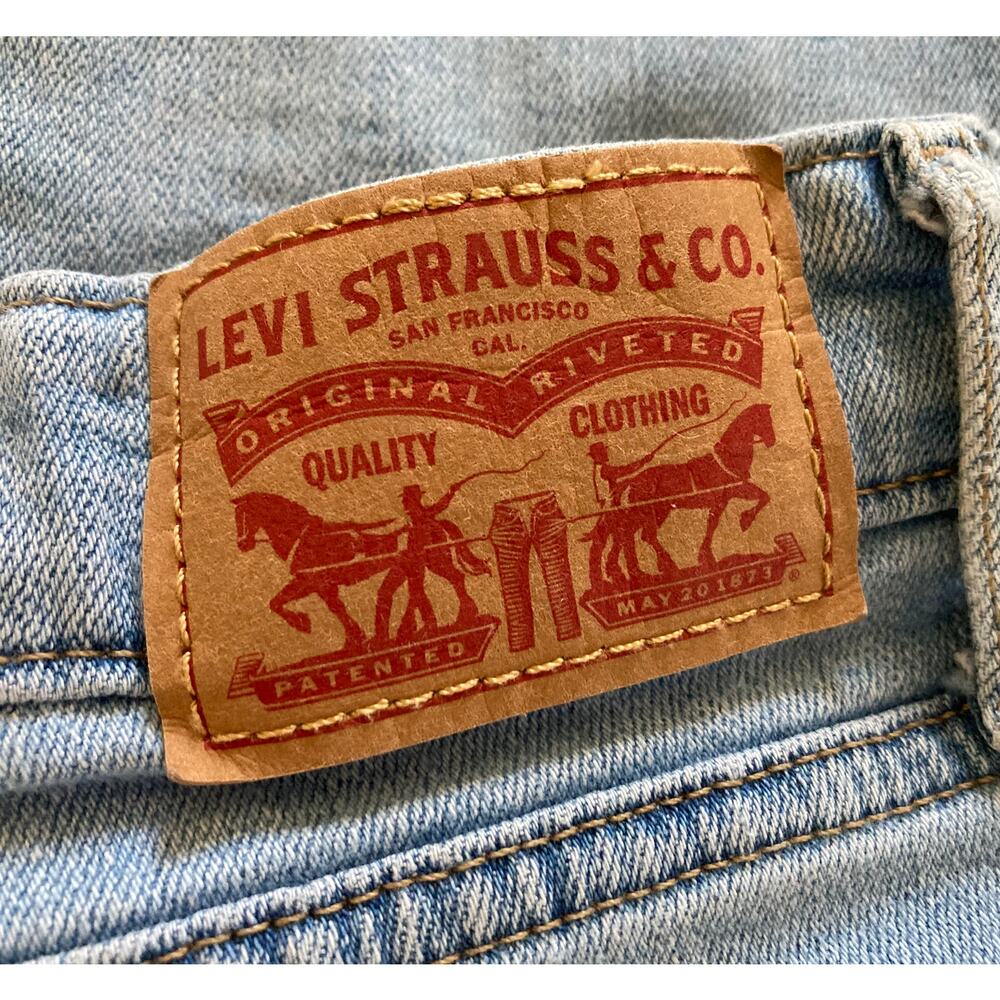 Levi's 721 High Rise Skinny Jeans women's W31 L30, blue light denim, no flawsb - Picture 3 of 9